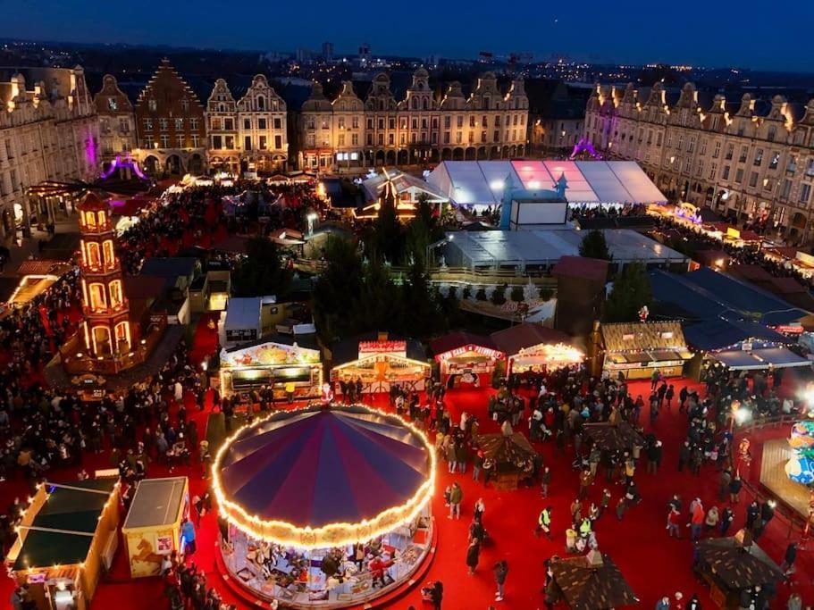 Ferienwohnung Le Petit Nid D'Aline, Hyper-Centre, Parking Prive Arras Exterior foto